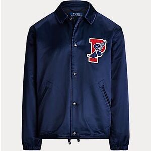 🪽POLO RALPH P-Wing Sateen Coach’s Jacket